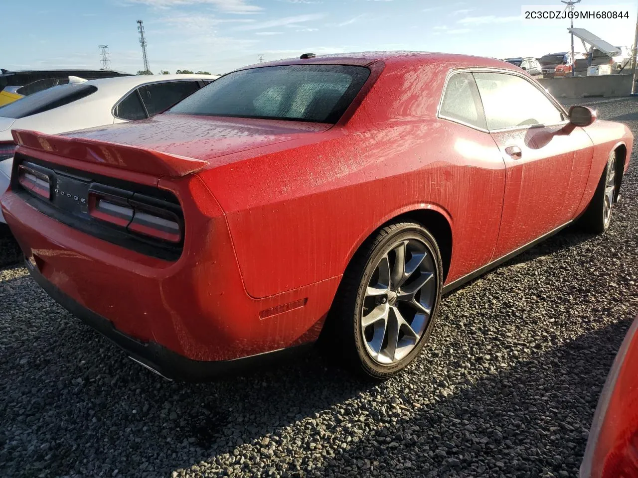 2021 Dodge Challenger Gt VIN: 2C3CDZJG9MH680844 Lot: 73889874