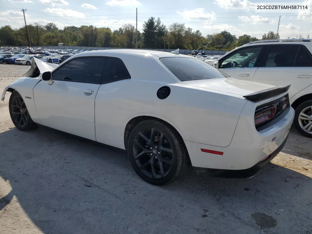 2021 Dodge Challenger R/T VIN: 2C3CDZBT6MH587114 Lot: 74003154