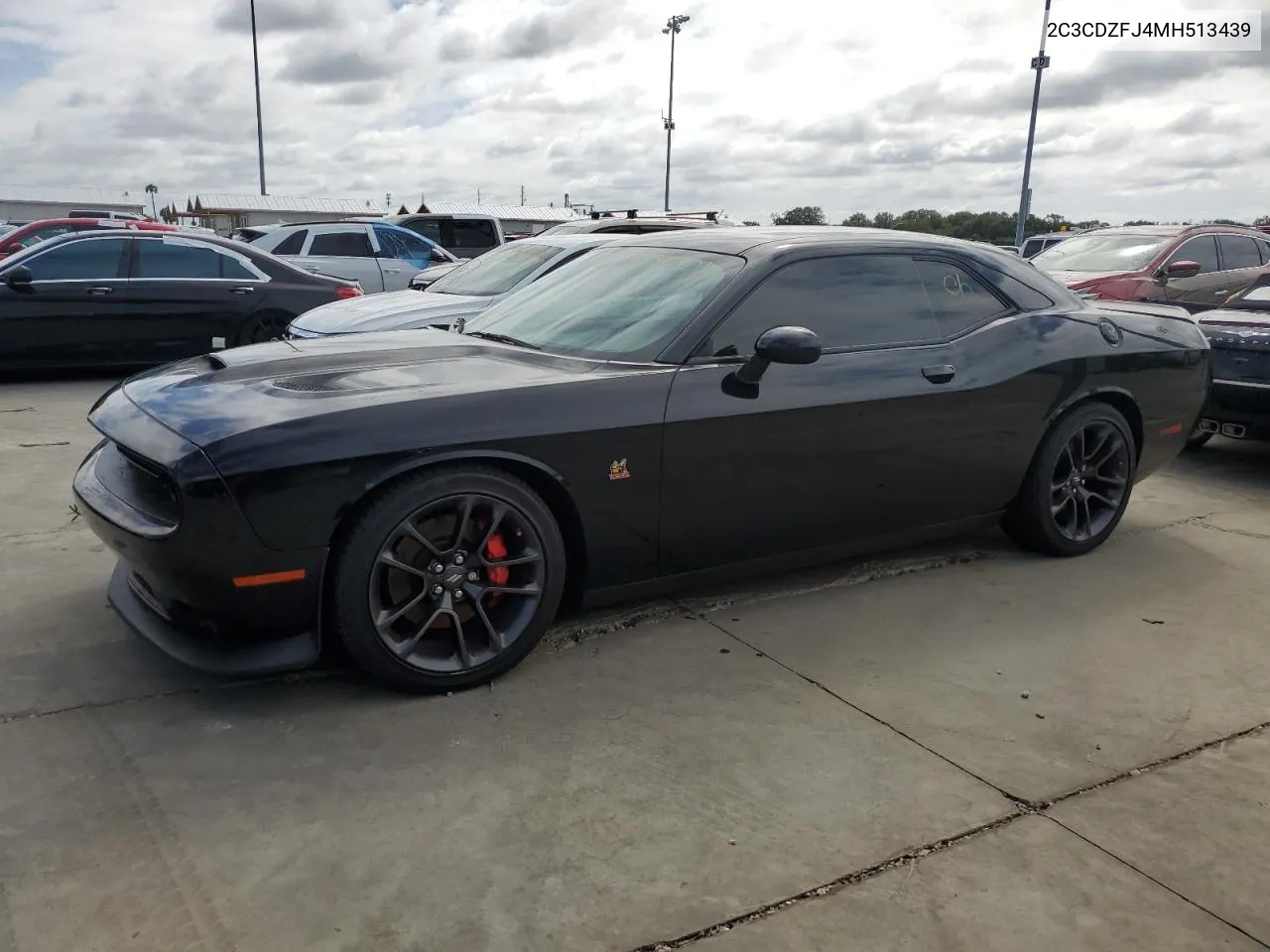 2021 Dodge Challenger R/T Scat Pack VIN: 2C3CDZFJ4MH513439 Lot: 74384074