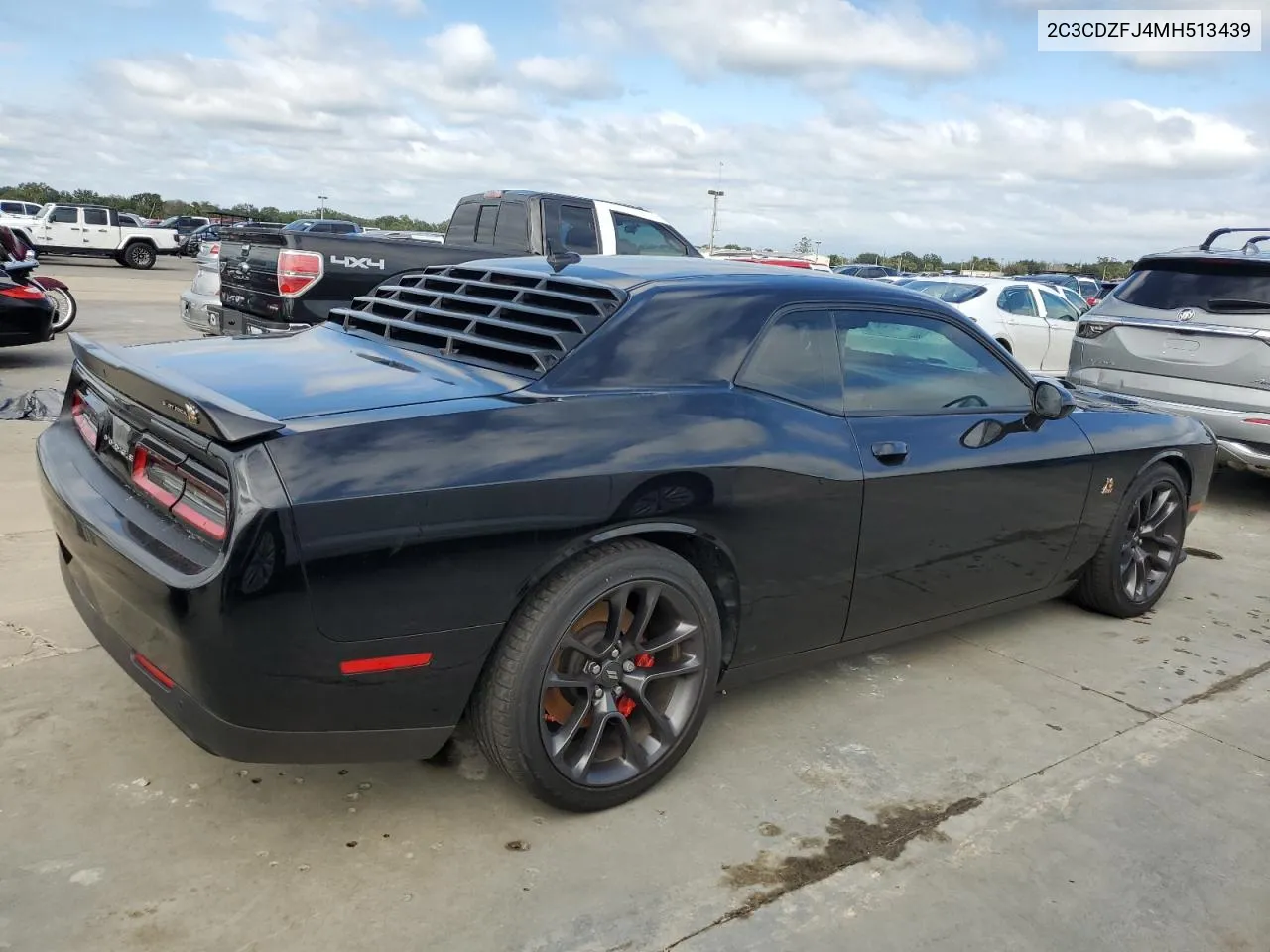 2021 Dodge Challenger R/T Scat Pack VIN: 2C3CDZFJ4MH513439 Lot: 74384074