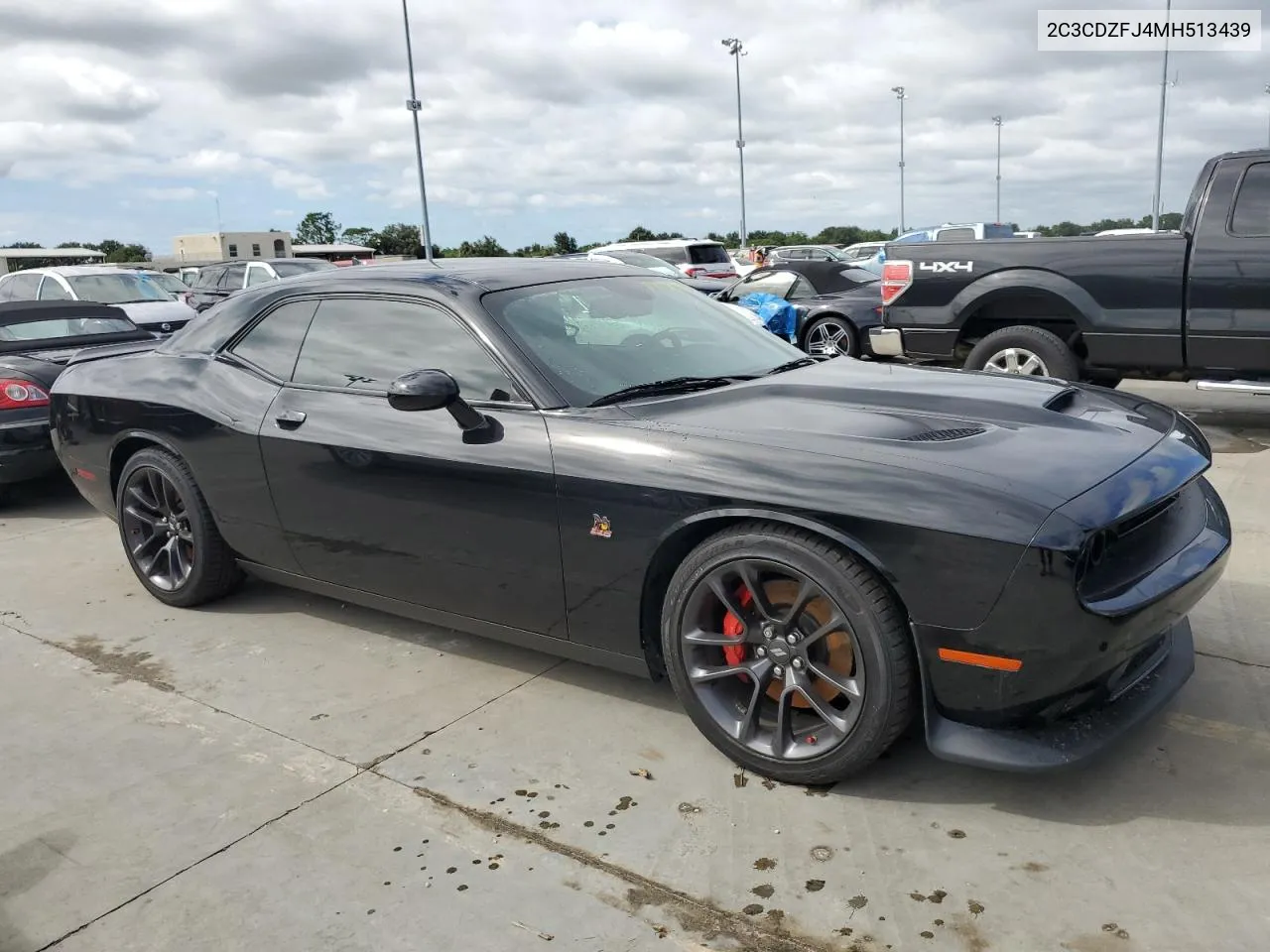 2021 Dodge Challenger R/T Scat Pack VIN: 2C3CDZFJ4MH513439 Lot: 74384074