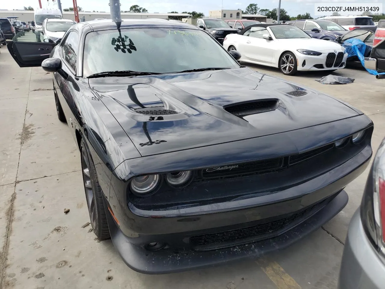 2021 Dodge Challenger R/T Scat Pack VIN: 2C3CDZFJ4MH513439 Lot: 74384074