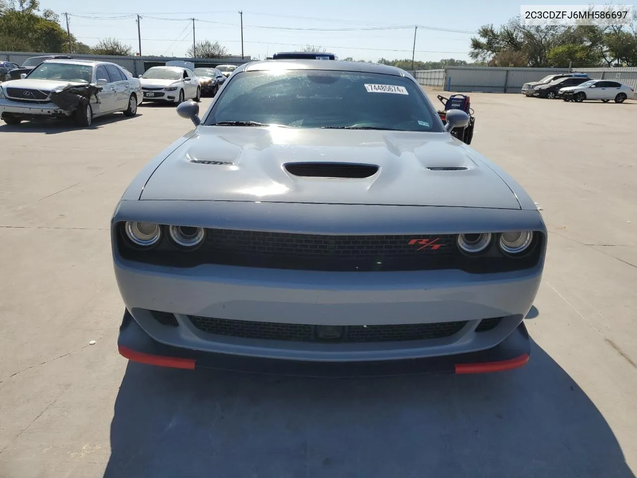 2C3CDZFJ6MH586697 2021 Dodge Challenger R/T Scat Pack