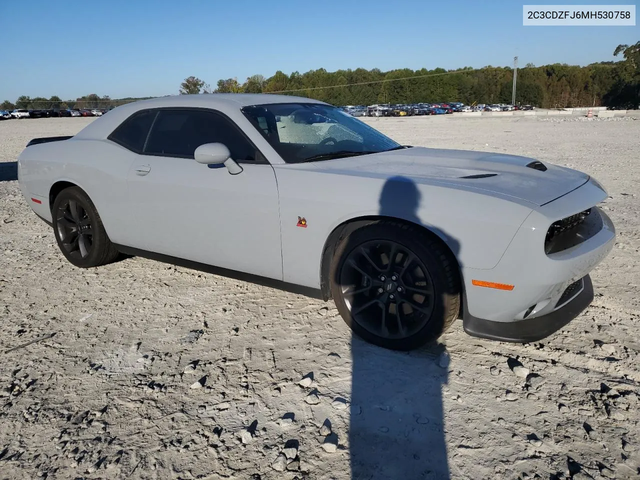 2021 Dodge Challenger R/T Scat Pack VIN: 2C3CDZFJ6MH530758 Lot: 74720654