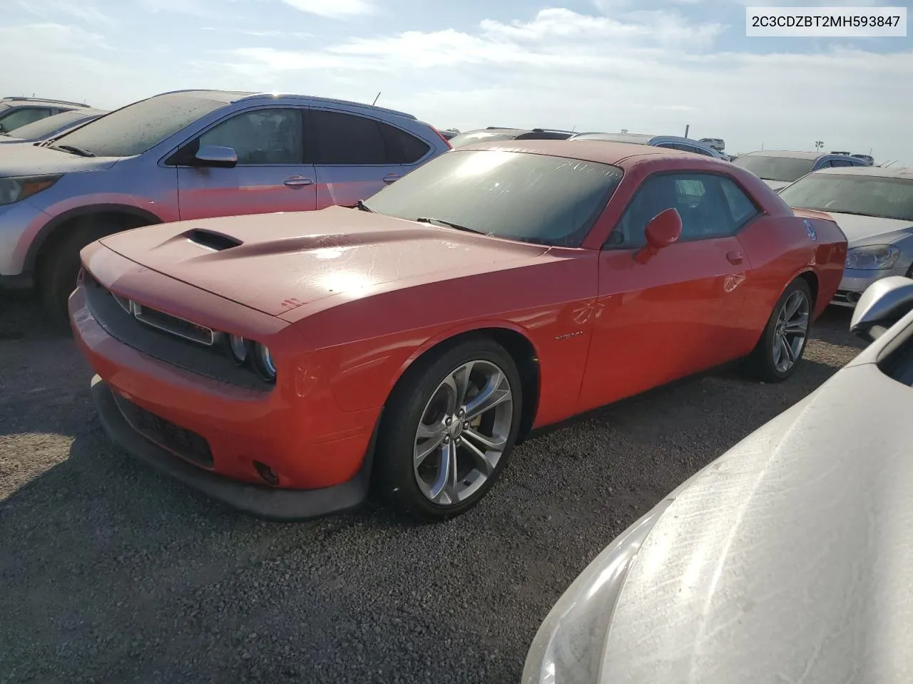 2021 Dodge Challenger R/T VIN: 2C3CDZBT2MH593847 Lot: 74773914