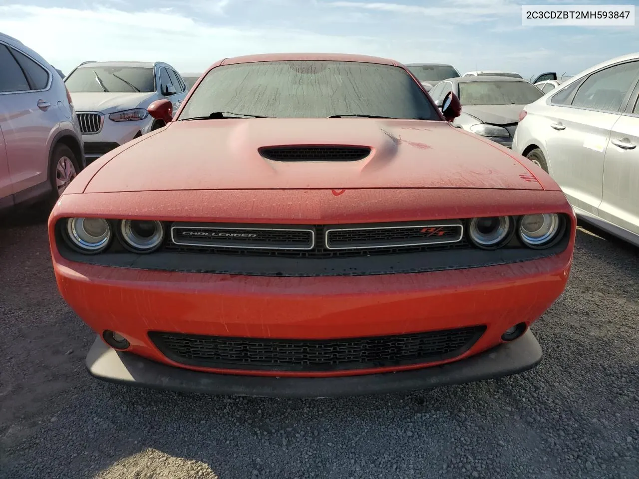 2021 Dodge Challenger R/T VIN: 2C3CDZBT2MH593847 Lot: 74773914