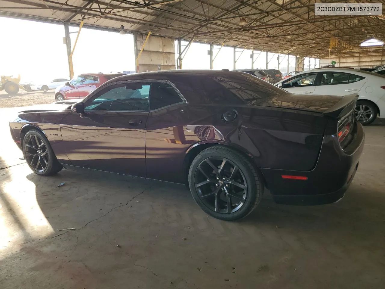 2021 Dodge Challenger R/T VIN: 2C3CDZBT7MH573772 Lot: 74824164