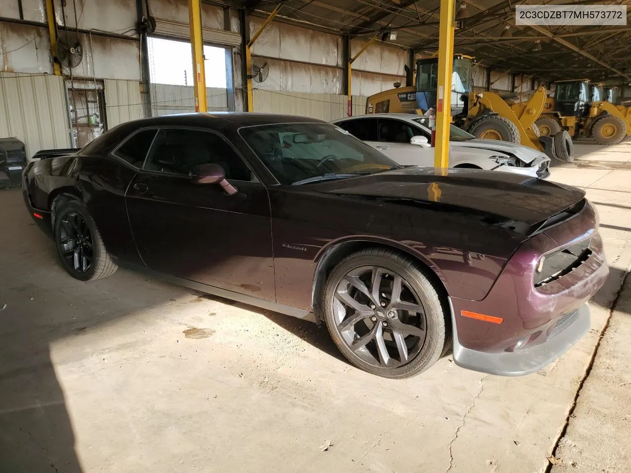 2021 Dodge Challenger R/T VIN: 2C3CDZBT7MH573772 Lot: 74824164