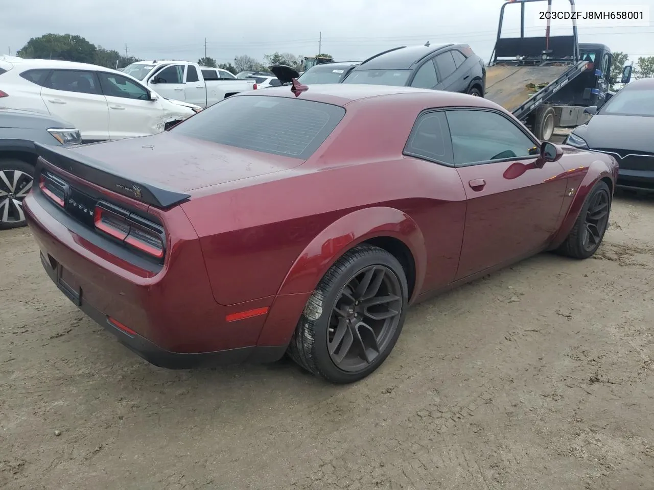 2021 Dodge Challenger R/T Scat Pack VIN: 2C3CDZFJ8MH658001 Lot: 74894844