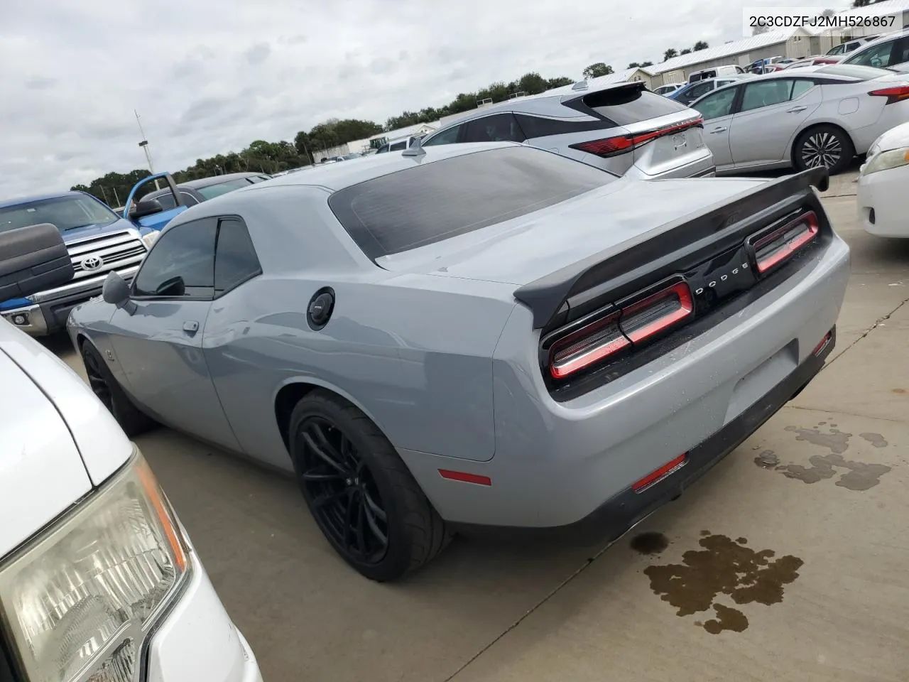 2021 Dodge Challenger R/T Scat Pack VIN: 2C3CDZFJ2MH526867 Lot: 74972734