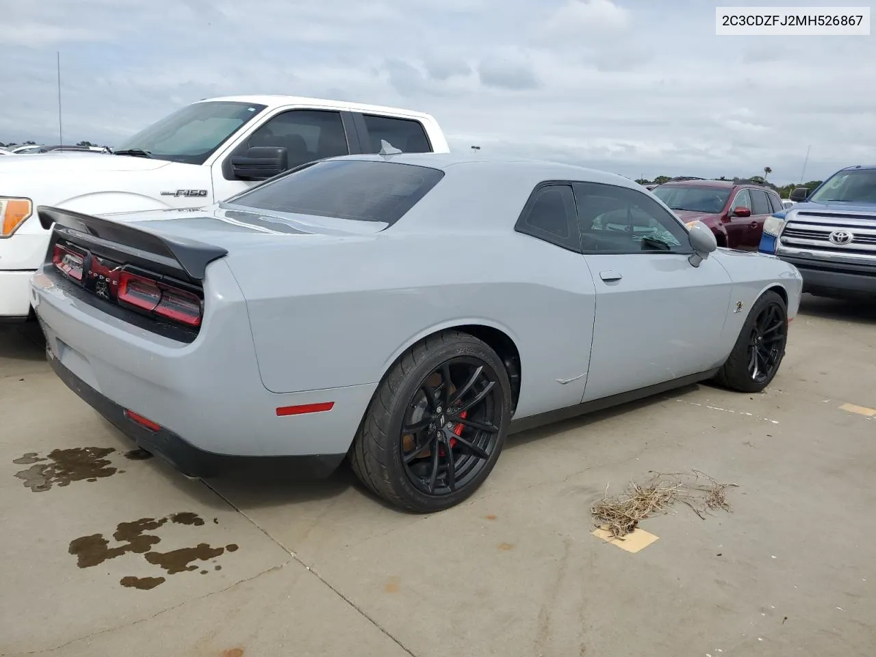 2021 Dodge Challenger R/T Scat Pack VIN: 2C3CDZFJ2MH526867 Lot: 74972734