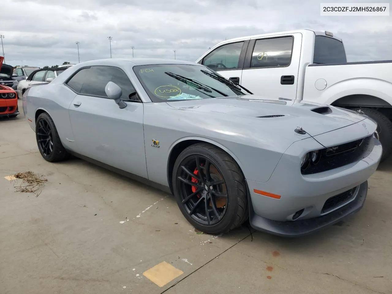 2021 Dodge Challenger R/T Scat Pack VIN: 2C3CDZFJ2MH526867 Lot: 74972734