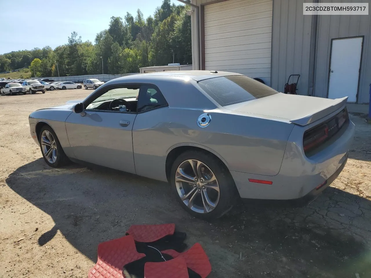 2021 Dodge Challenger R/T VIN: 2C3CDZBT0MH593717 Lot: 74978084