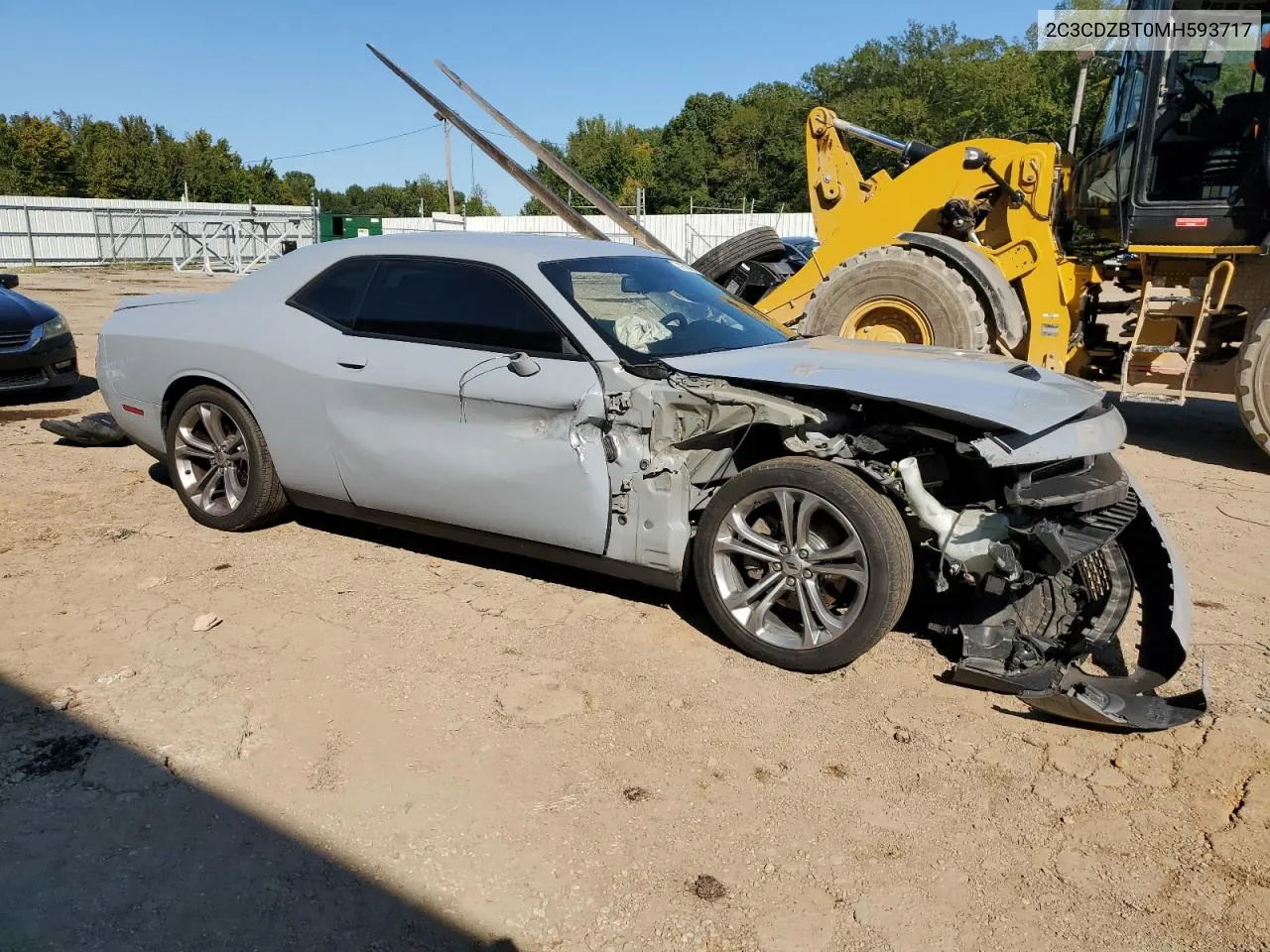 2021 Dodge Challenger R/T VIN: 2C3CDZBT0MH593717 Lot: 74978084