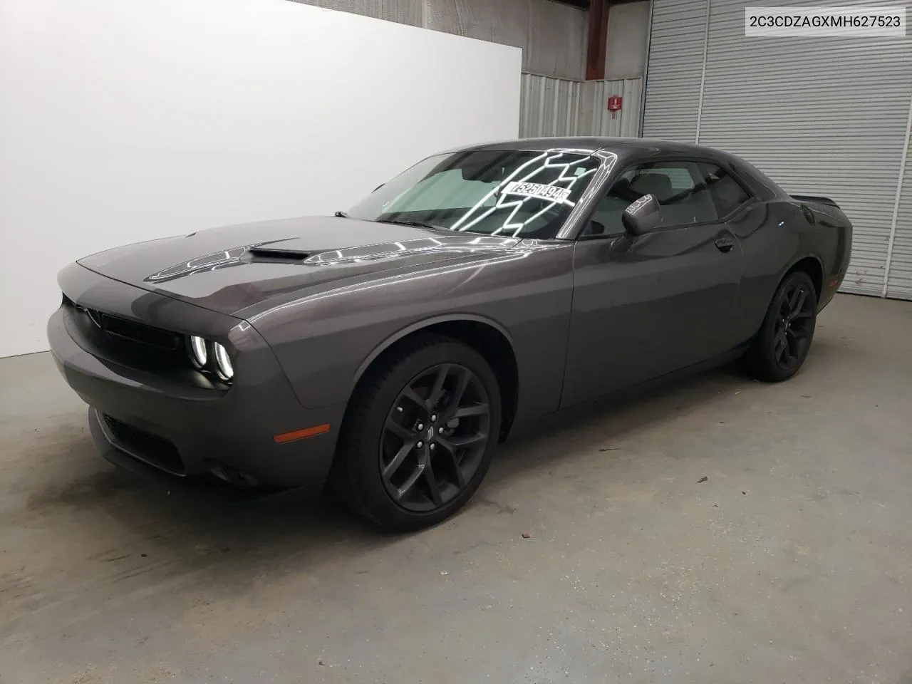 2021 Dodge Challenger Sxt VIN: 2C3CDZAGXMH627523 Lot: 75250494