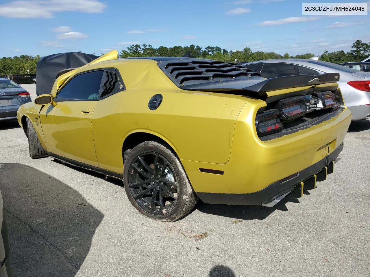 2021 Dodge Challenger R/T Scat Pack VIN: 2C3CDZFJ7MH624048 Lot: 75554704