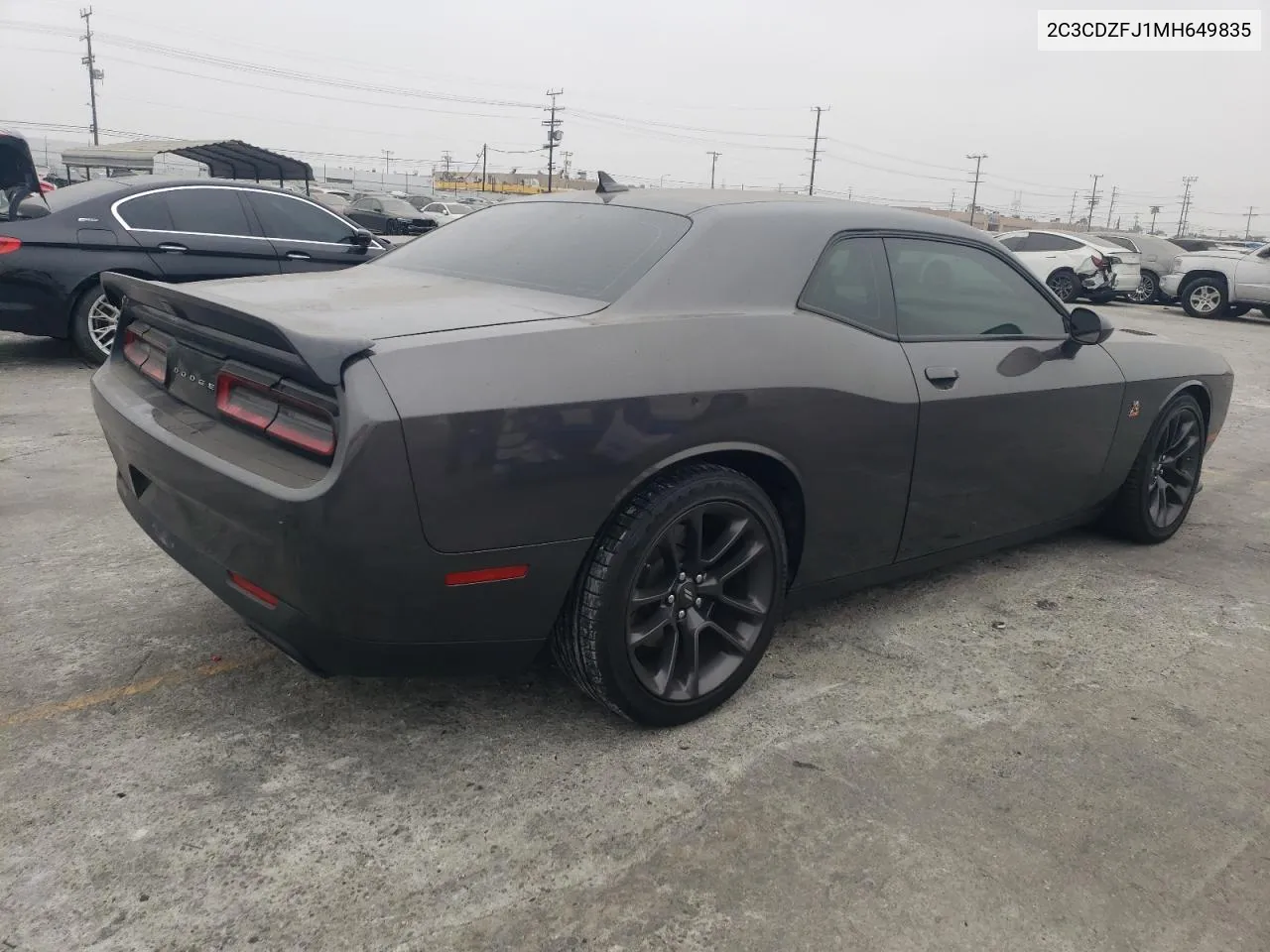 2021 Dodge Challenger R/T Scat Pack VIN: 2C3CDZFJ1MH649835 Lot: 75674024