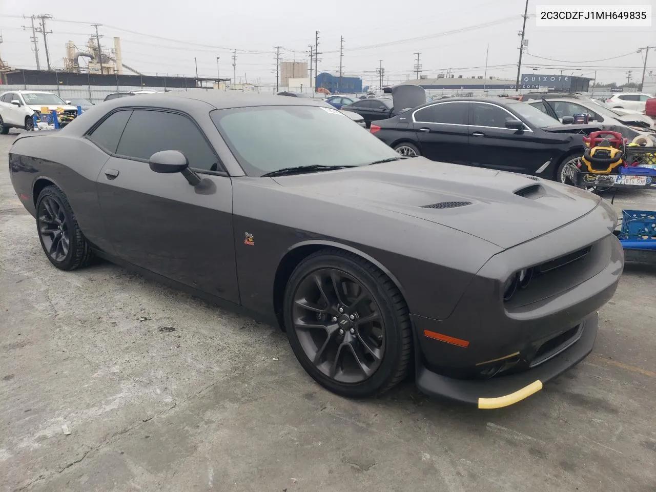 2021 Dodge Challenger R/T Scat Pack VIN: 2C3CDZFJ1MH649835 Lot: 75674024