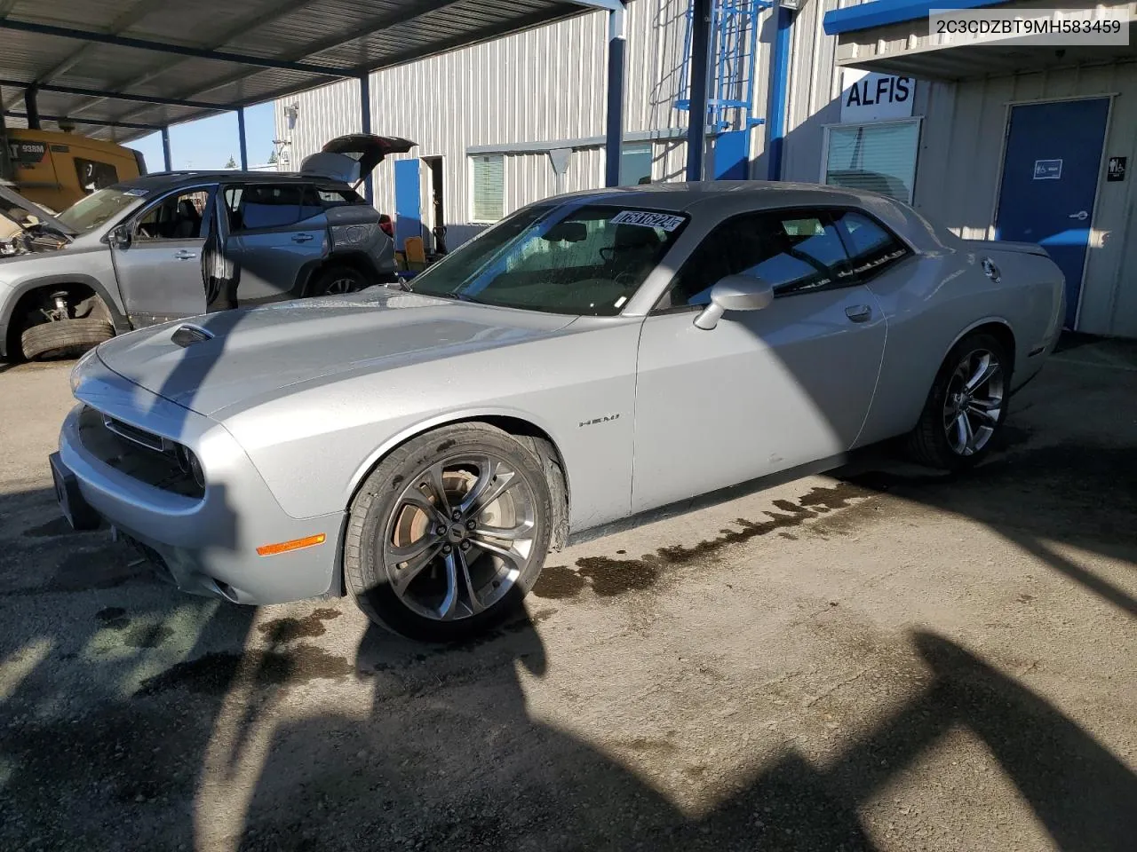 2021 Dodge Challenger R/T VIN: 2C3CDZBT9MH583459 Lot: 75816224