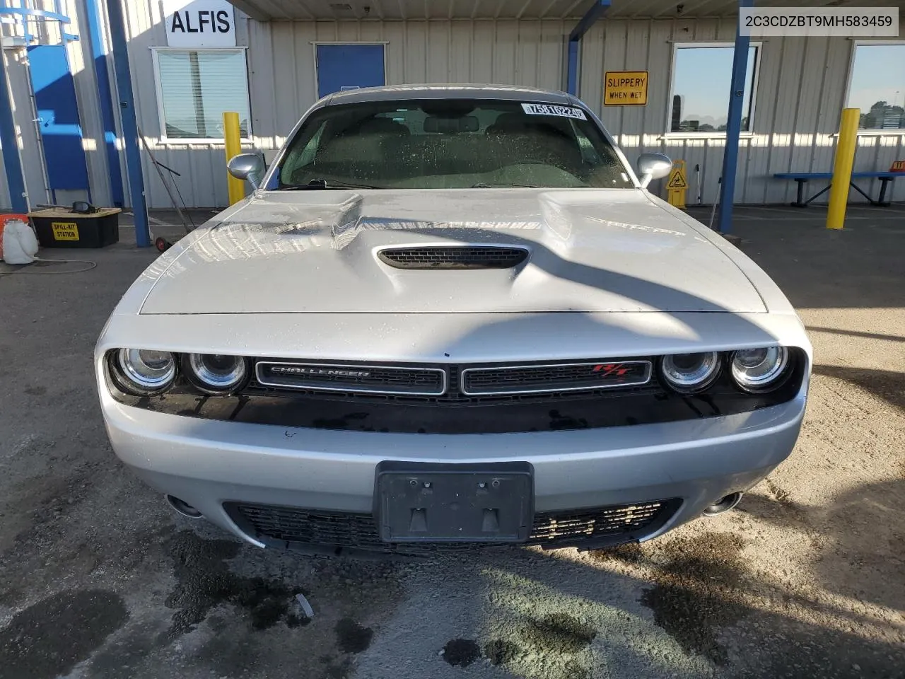 2021 Dodge Challenger R/T VIN: 2C3CDZBT9MH583459 Lot: 75816224