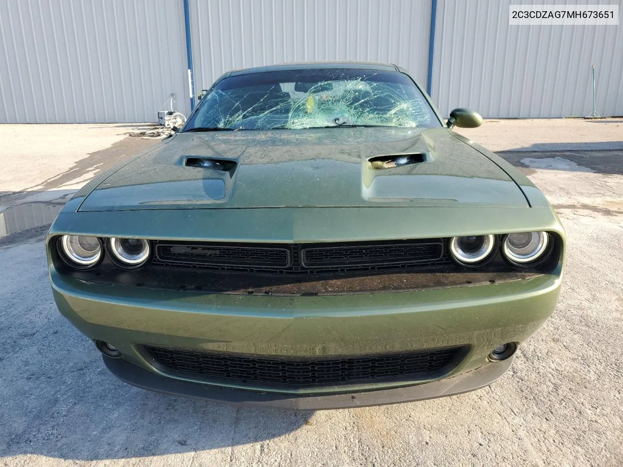 2021 Dodge Challenger Sxt VIN: 2C3CDZAG7MH673651 Lot: 75913344