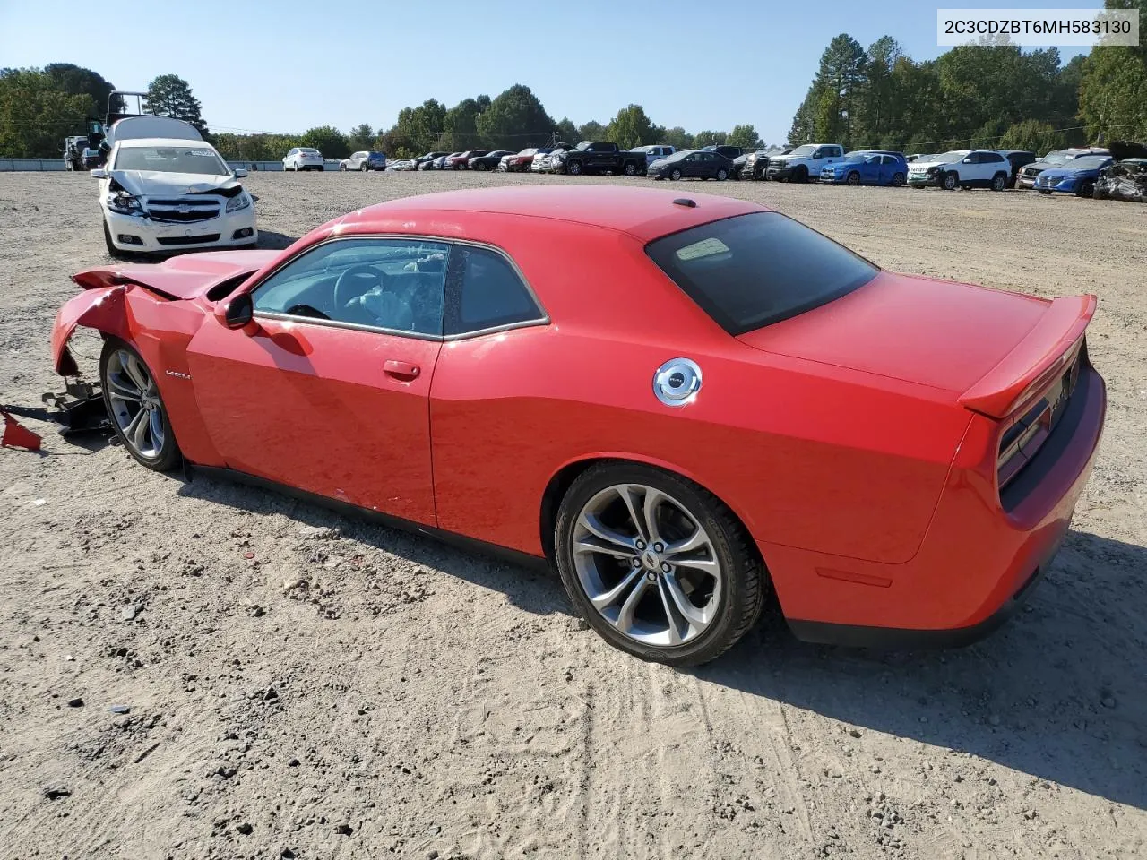 2021 Dodge Challenger R/T VIN: 2C3CDZBT6MH583130 Lot: 76095914