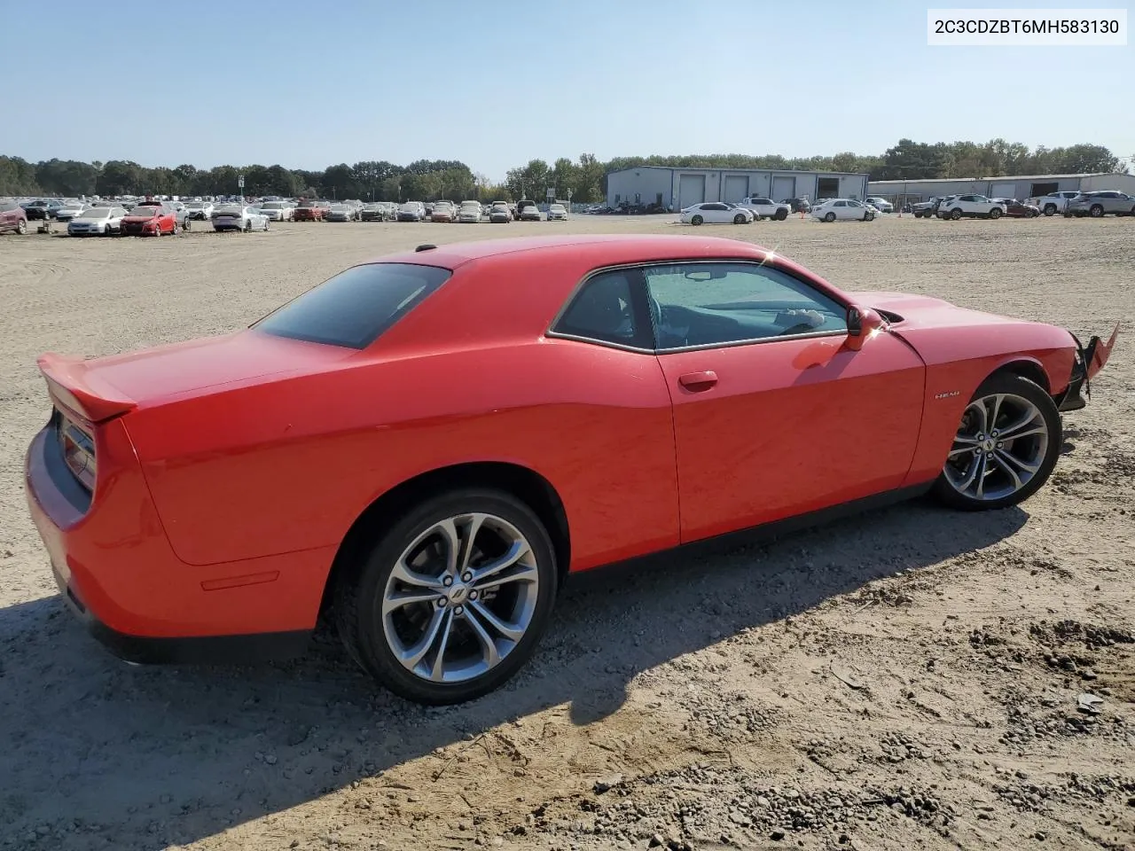 2021 Dodge Challenger R/T VIN: 2C3CDZBT6MH583130 Lot: 76095914