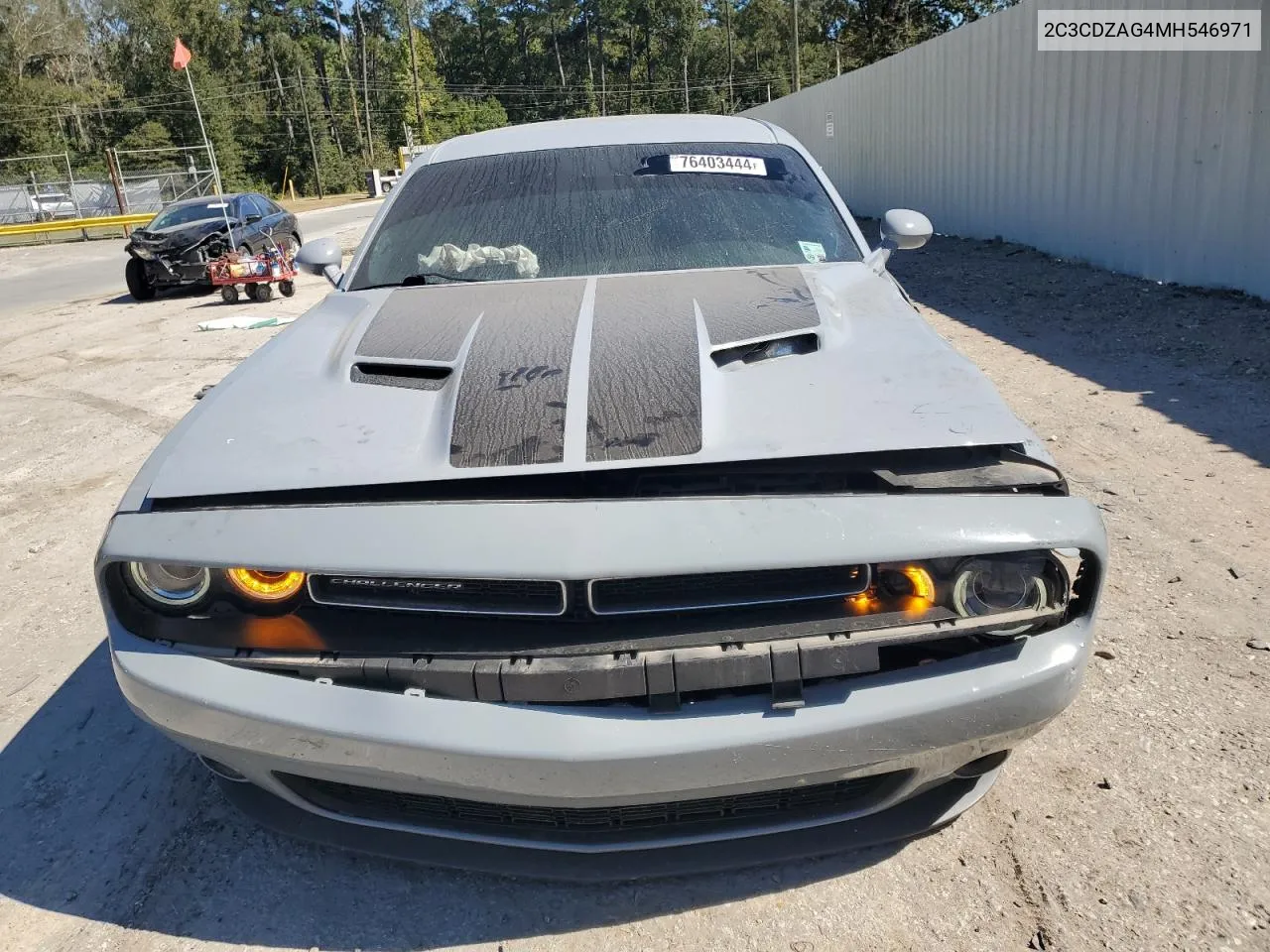 2021 Dodge Challenger Sxt VIN: 2C3CDZAG4MH546971 Lot: 76403444