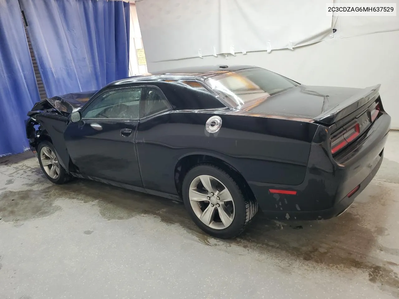 2021 Dodge Challenger Sxt VIN: 2C3CDZAG6MH637529 Lot: 76508484