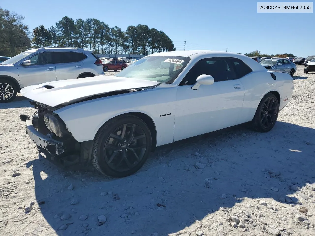 2021 Dodge Challenger R/T VIN: 2C3CDZBT8MH607055 Lot: 76518394