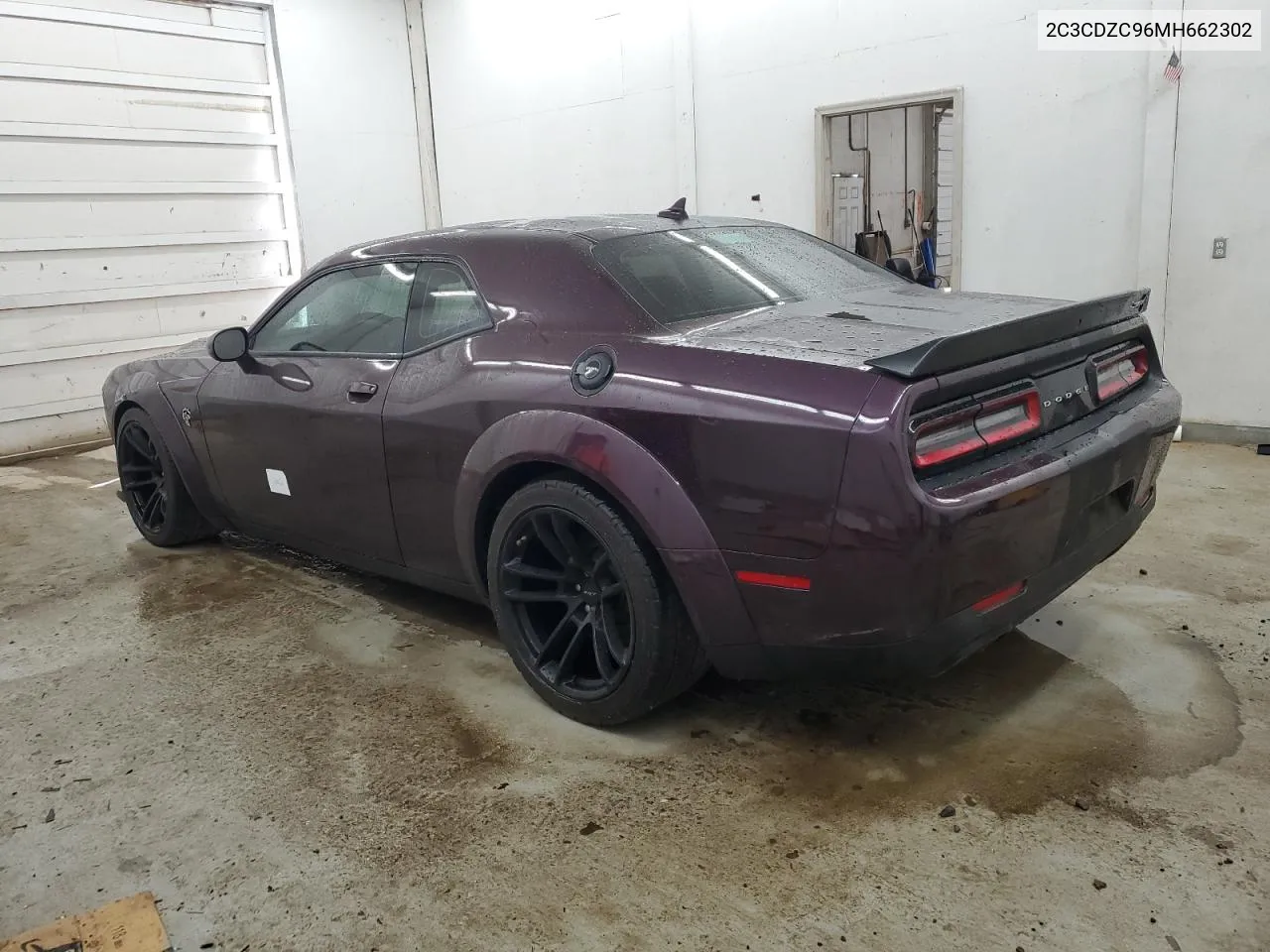 2021 Dodge Challenger Srt Hellcat VIN: 2C3CDZC96MH662302 Lot: 76612064