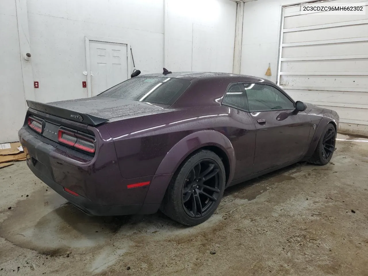 2021 Dodge Challenger Srt Hellcat VIN: 2C3CDZC96MH662302 Lot: 76612064