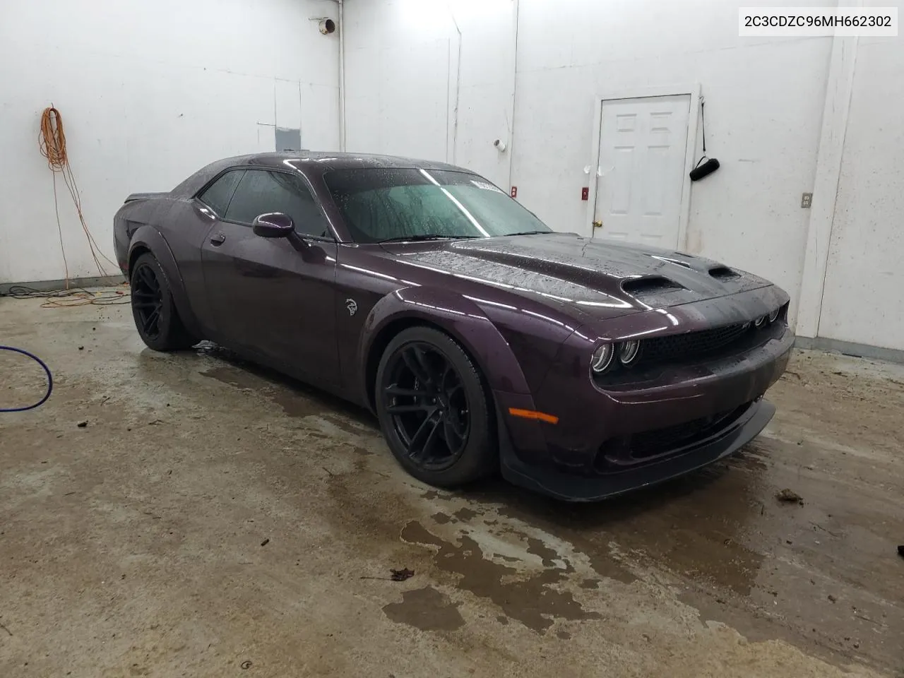 2021 Dodge Challenger Srt Hellcat VIN: 2C3CDZC96MH662302 Lot: 76612064