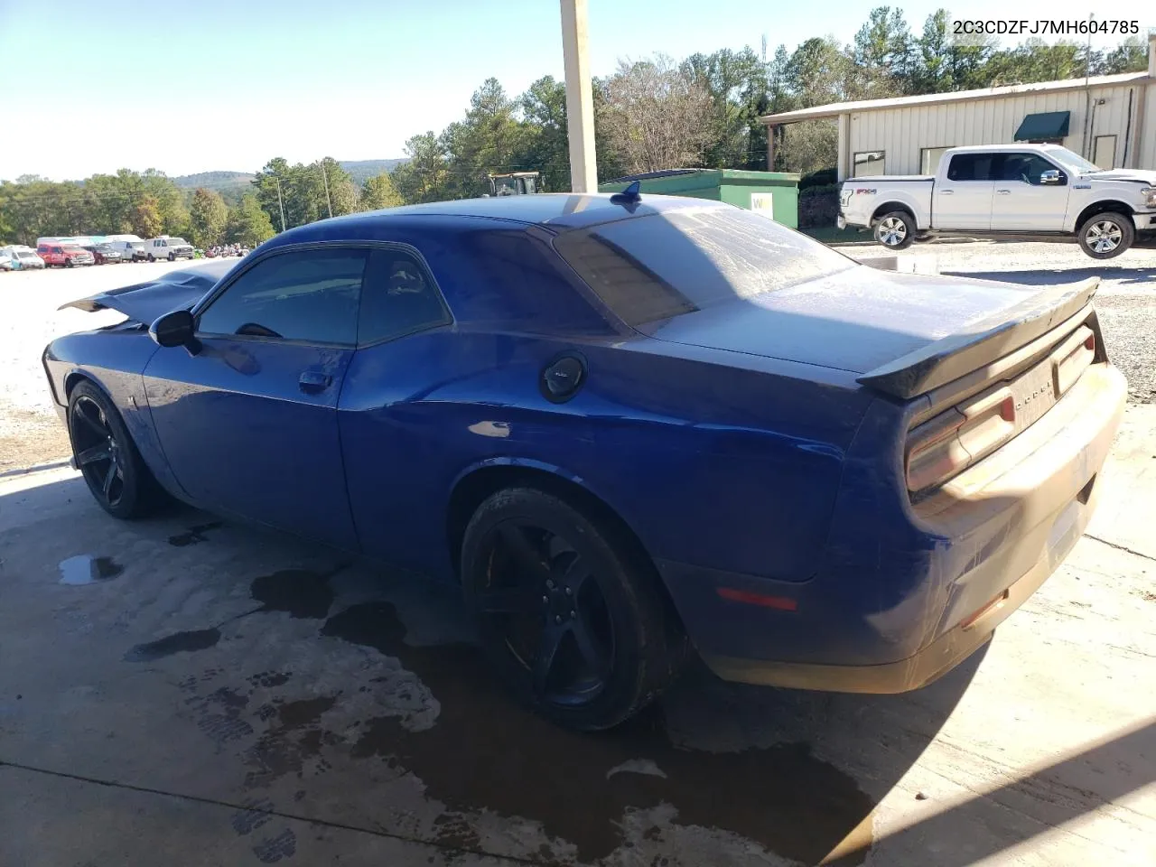 2021 Dodge Challenger R/T Scat Pack VIN: 2C3CDZFJ7MH604785 Lot: 76729014