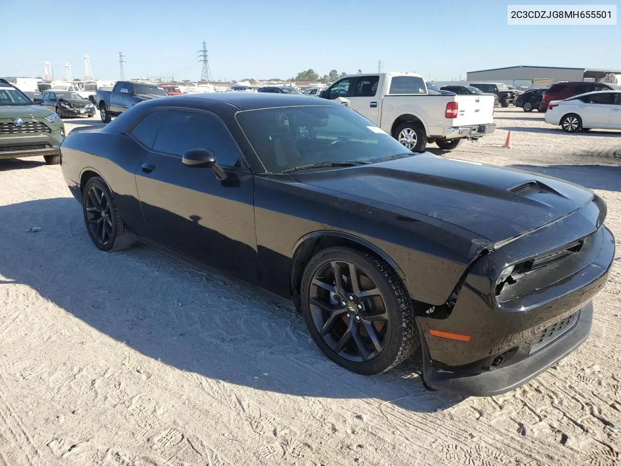 2021 Dodge Challenger Gt VIN: 2C3CDZJG8MH655501 Lot: 76992634