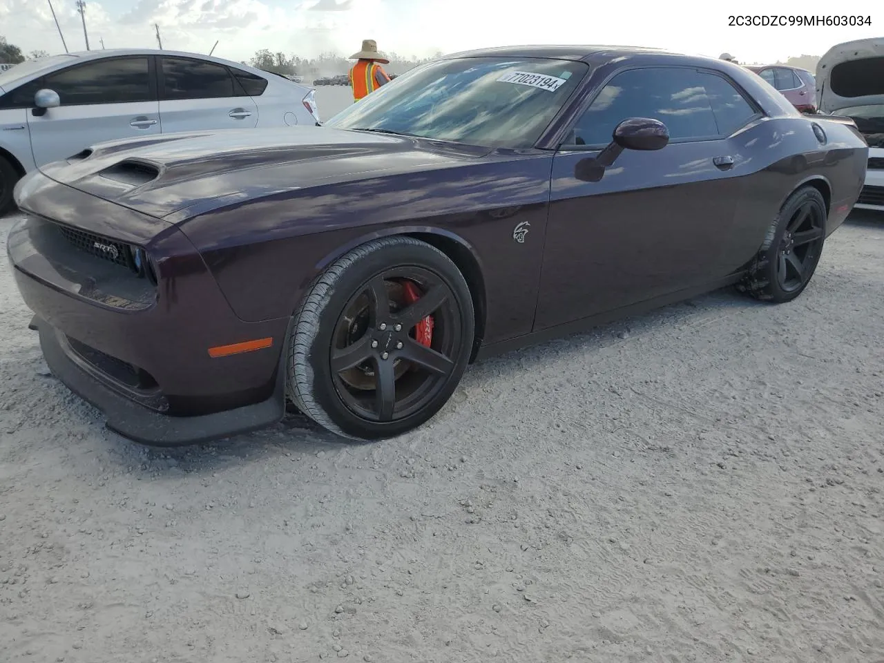 2C3CDZC99MH603034 2021 Dodge Challenger Srt Hellcat