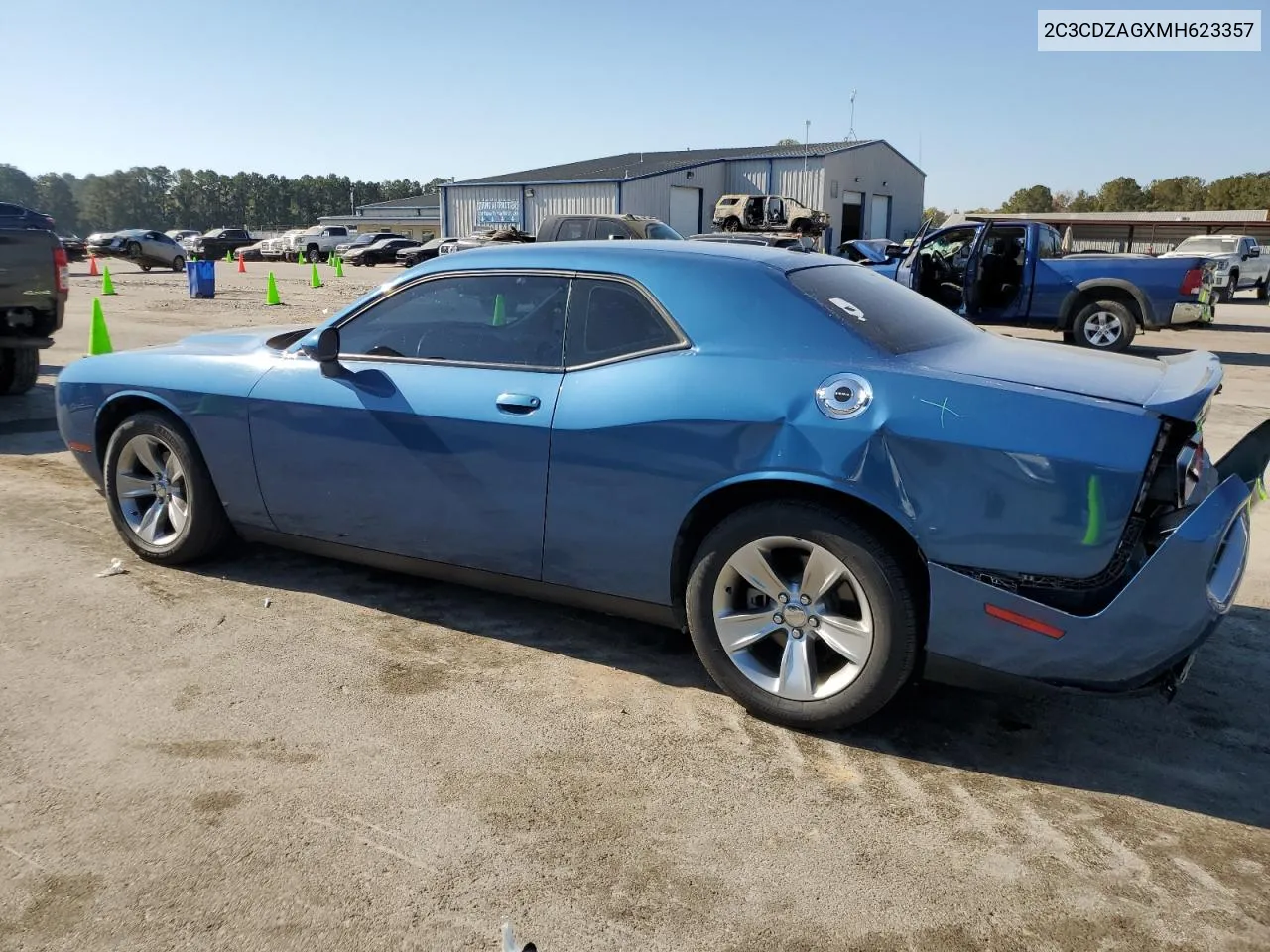 2C3CDZAGXMH623357 2021 Dodge Challenger Sxt