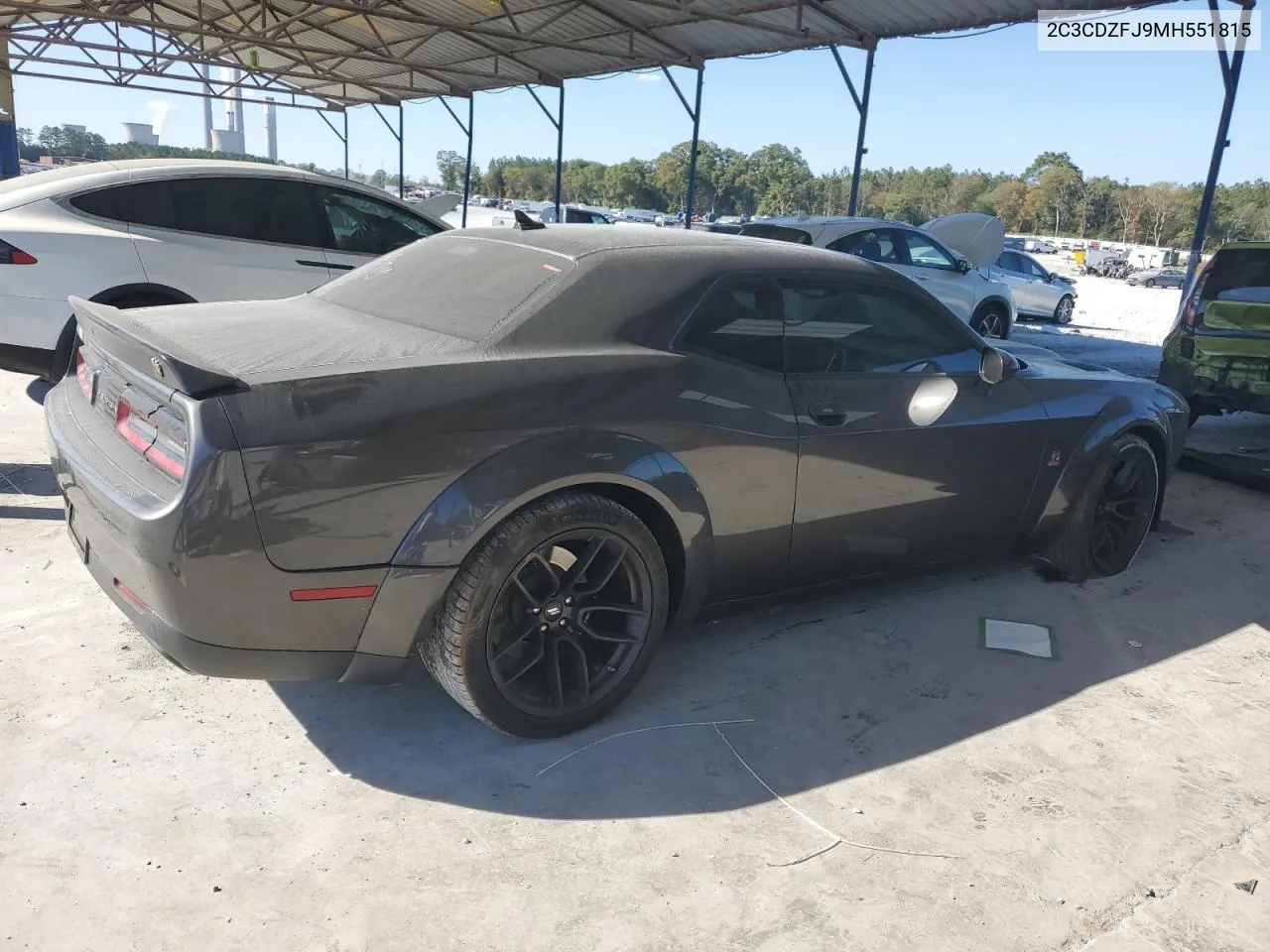 2021 Dodge Challenger R/T Scat Pack VIN: 2C3CDZFJ9MH551815 Lot: 77192094