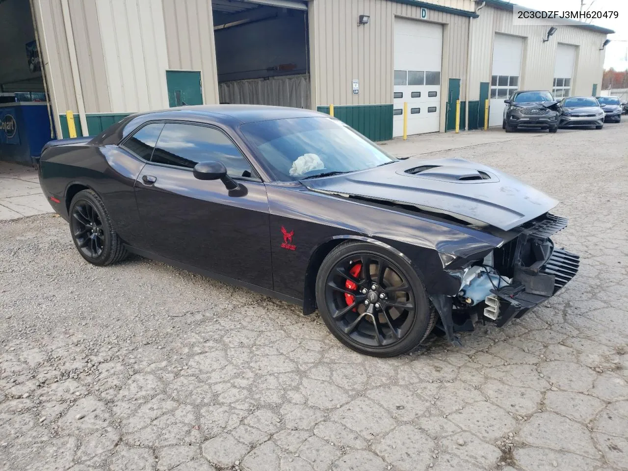 2021 Dodge Challenger R/T Scat Pack VIN: 2C3CDZFJ3MH620479 Lot: 77334484