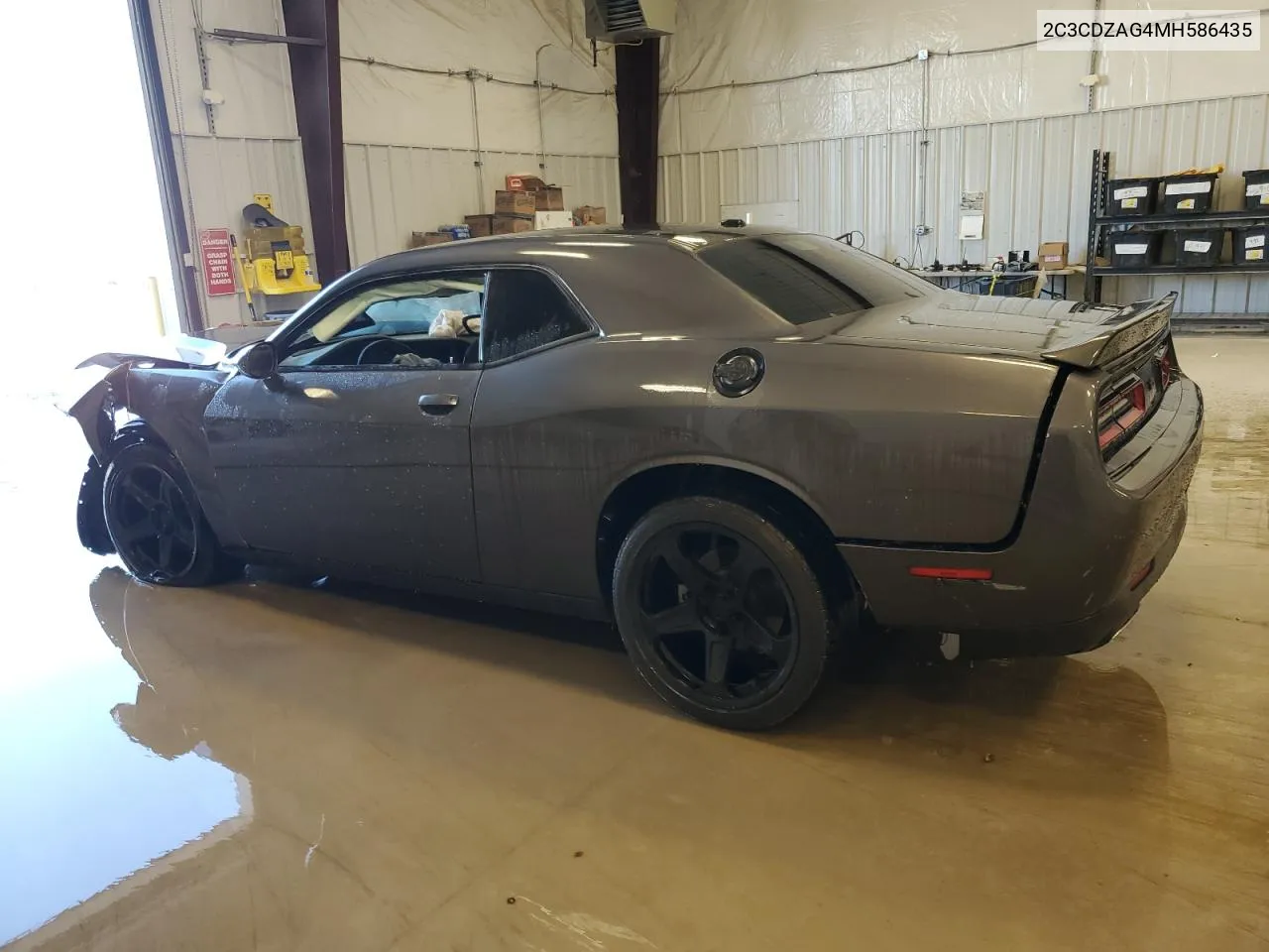 2021 Dodge Challenger Sxt VIN: 2C3CDZAG4MH586435 Lot: 77343994