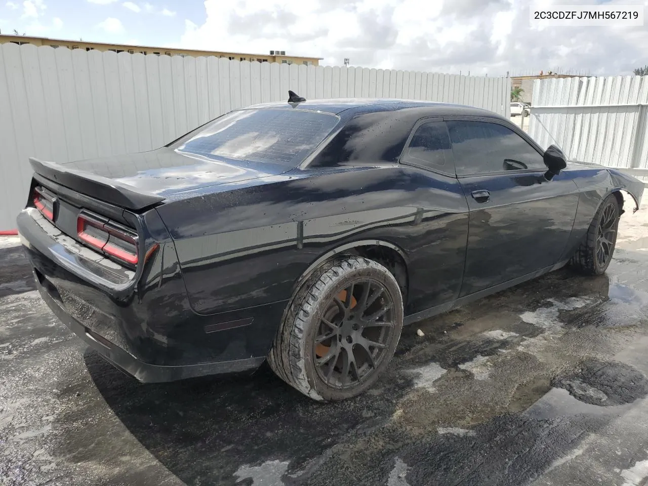 2021 Dodge Challenger R/T Scat Pack VIN: 2C3CDZFJ7MH567219 Lot: 77347104