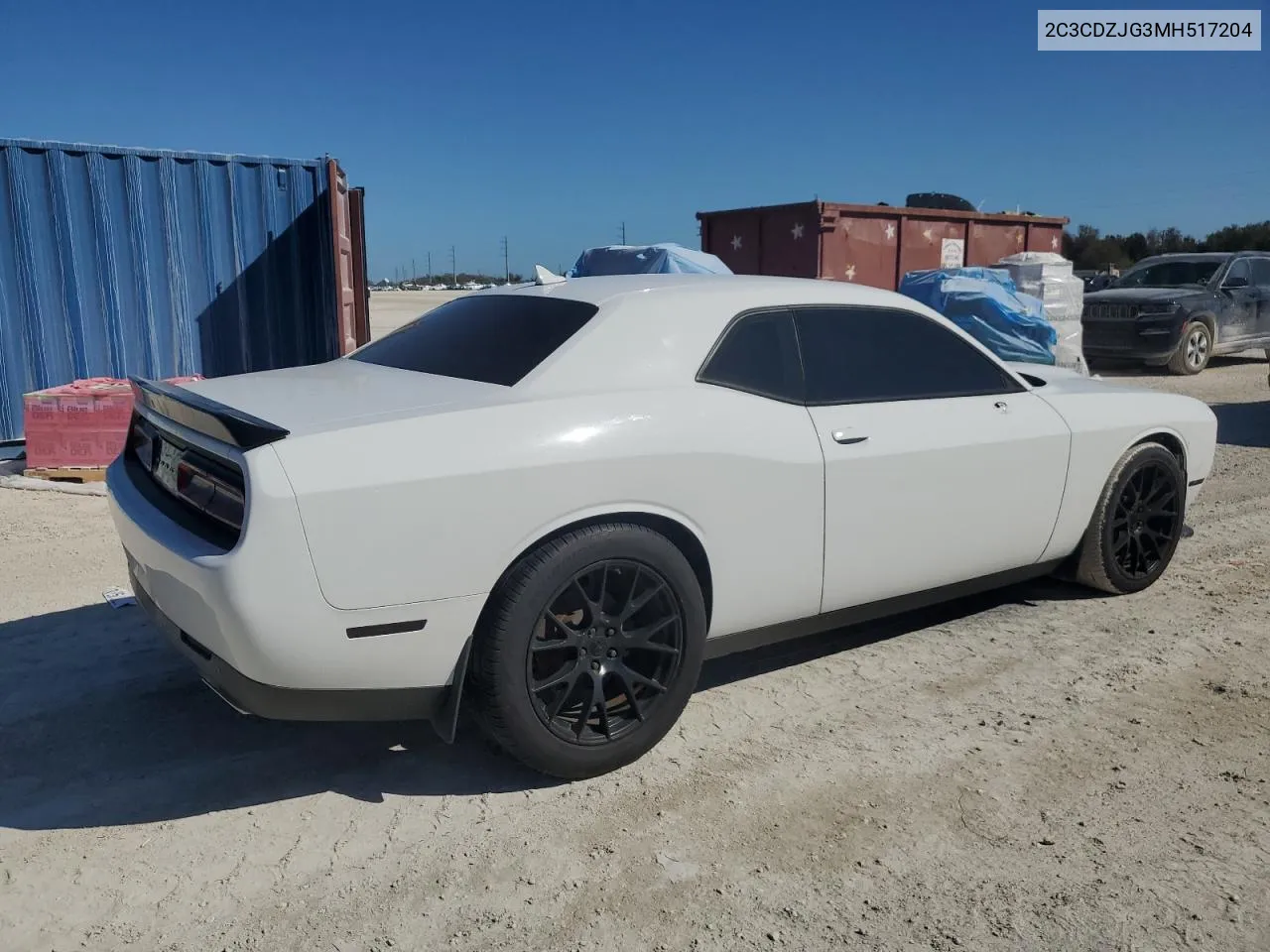 2021 Dodge Challenger Gt VIN: 2C3CDZJG3MH517204 Lot: 77376494