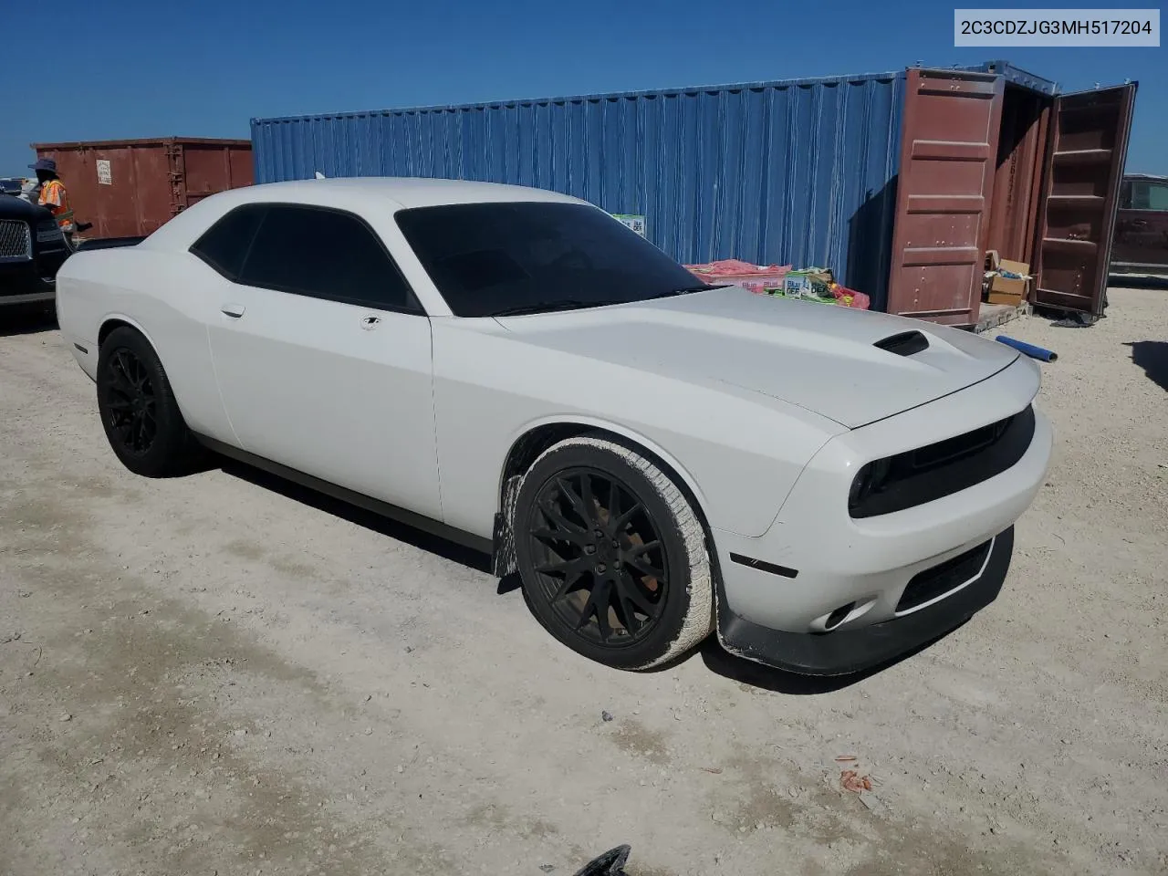 2C3CDZJG3MH517204 2021 Dodge Challenger Gt