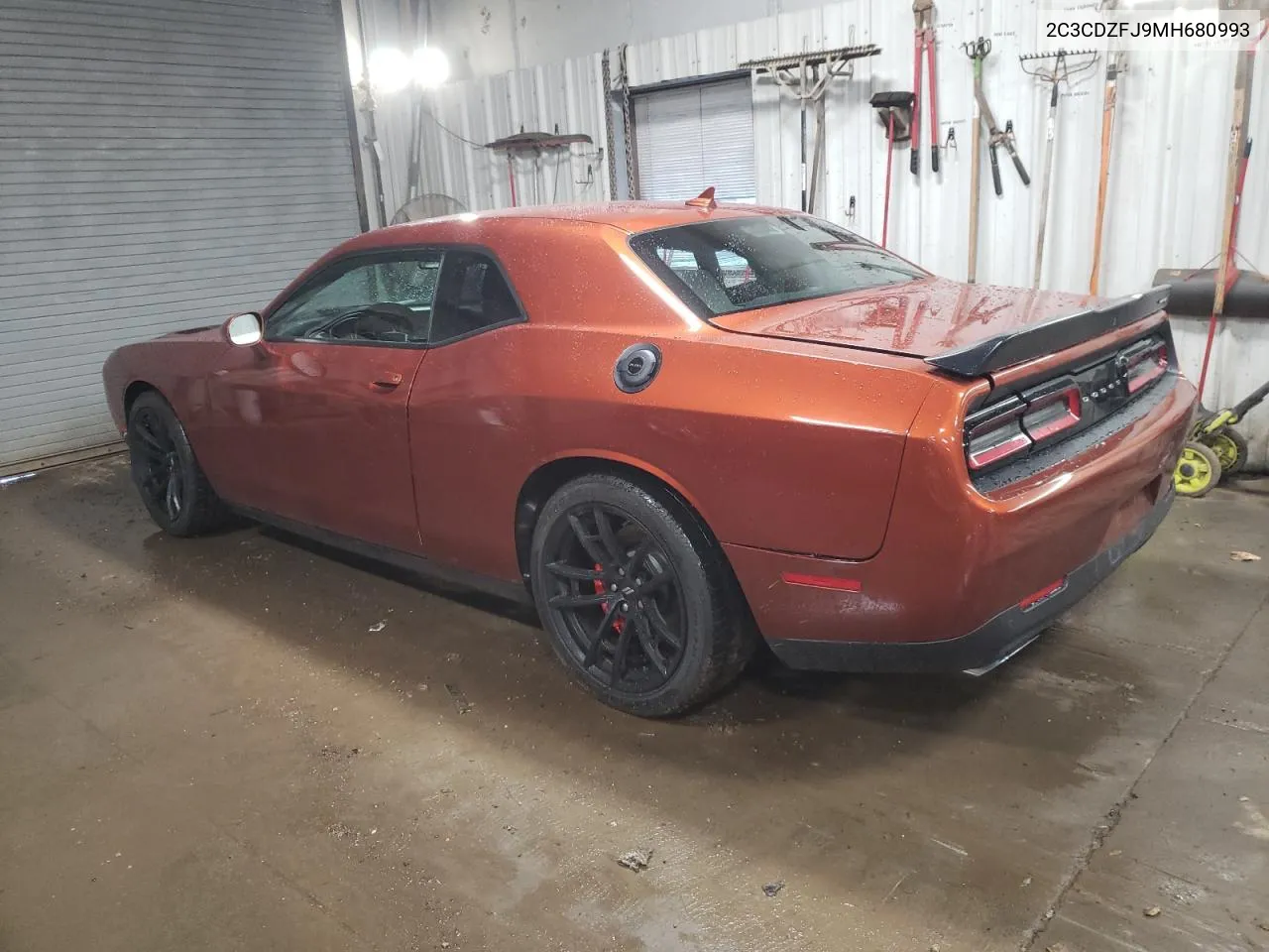 2021 Dodge Challenger R/T Scat Pack VIN: 2C3CDZFJ9MH680993 Lot: 77677264