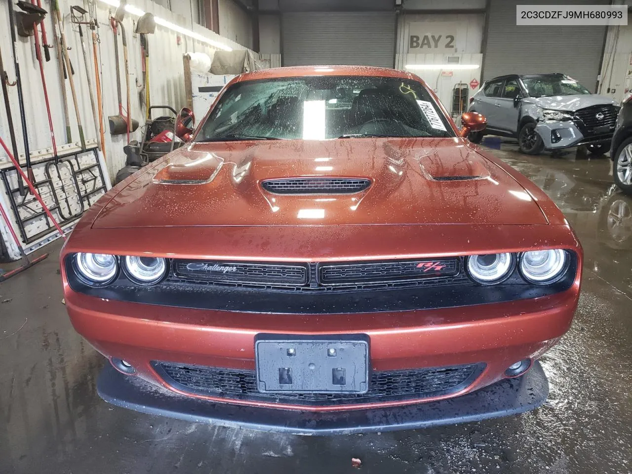 2021 Dodge Challenger R/T Scat Pack VIN: 2C3CDZFJ9MH680993 Lot: 77677264