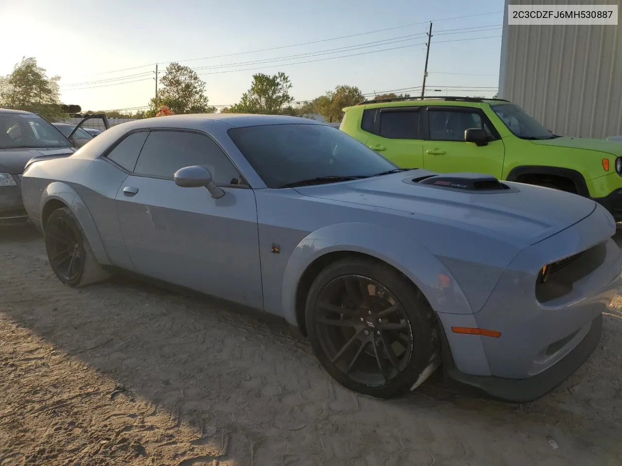 2021 Dodge Challenger R/T Scat Pack VIN: 2C3CDZFJ6MH530887 Lot: 77987154