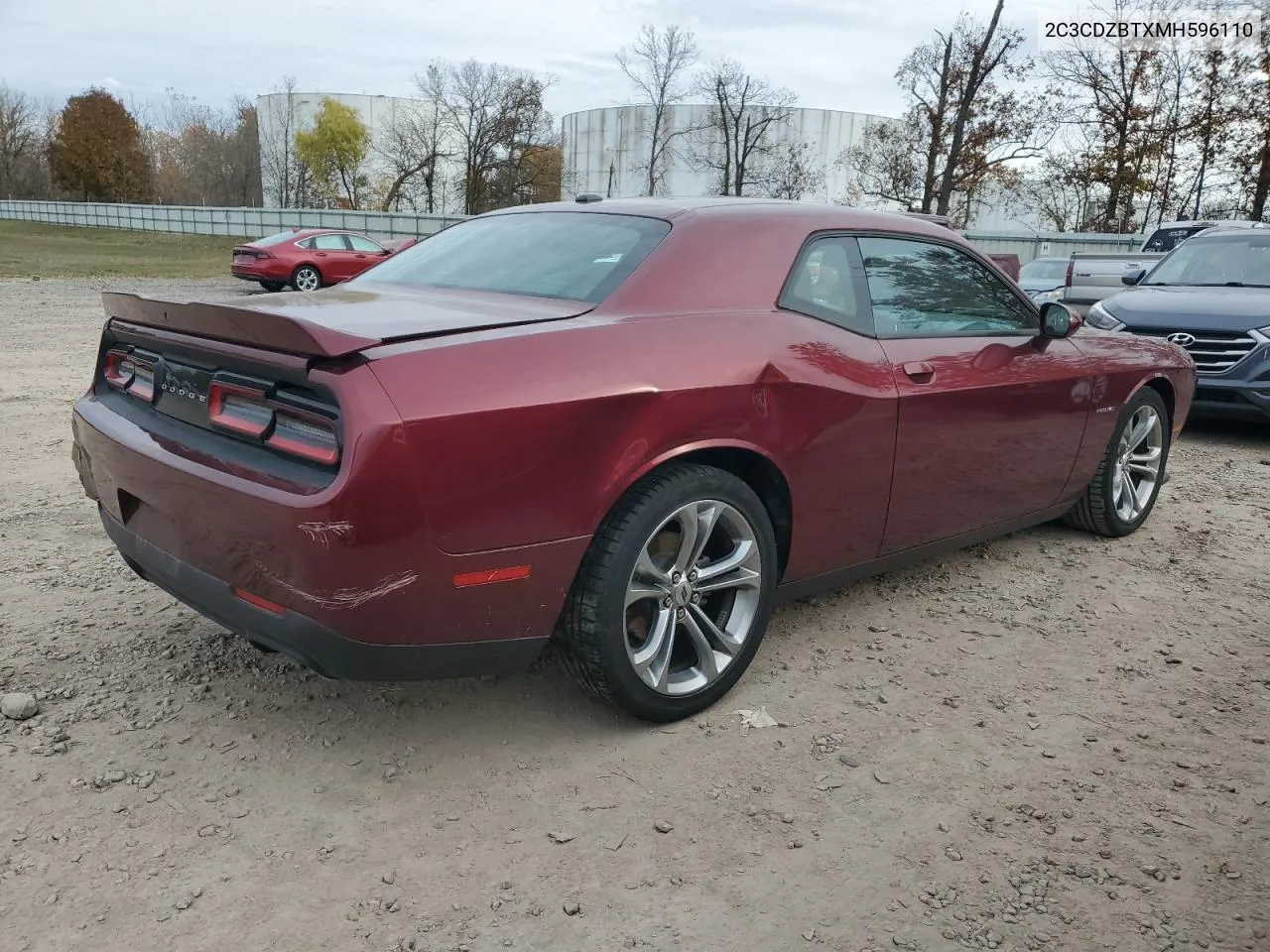 2021 Dodge Challenger R/T VIN: 2C3CDZBTXMH596110 Lot: 78052384