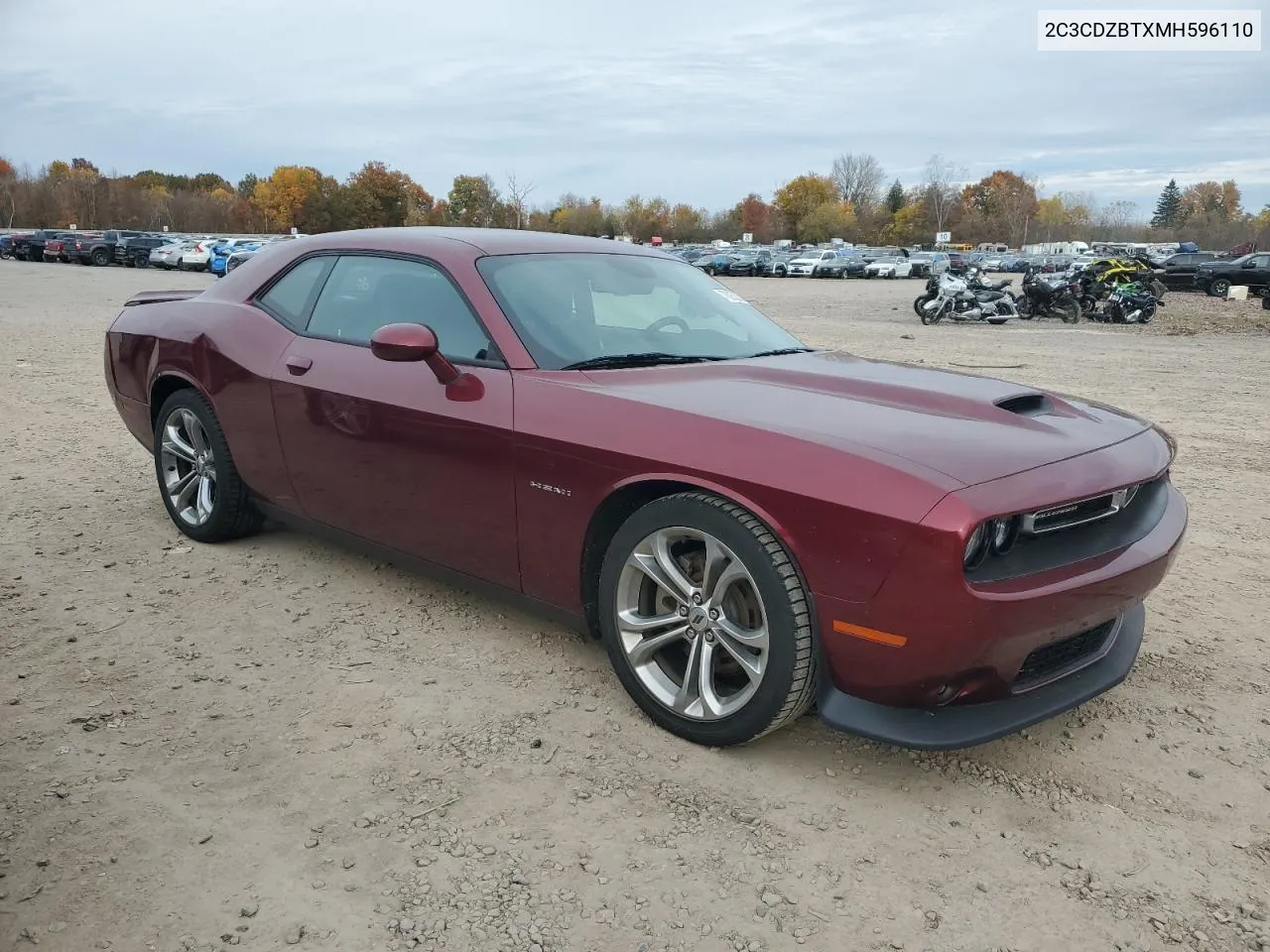 2021 Dodge Challenger R/T VIN: 2C3CDZBTXMH596110 Lot: 78052384