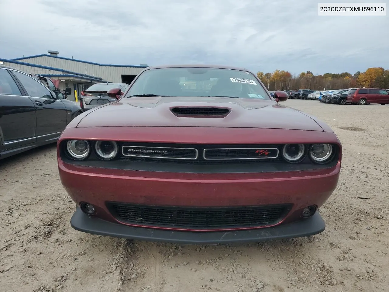 2021 Dodge Challenger R/T VIN: 2C3CDZBTXMH596110 Lot: 78052384