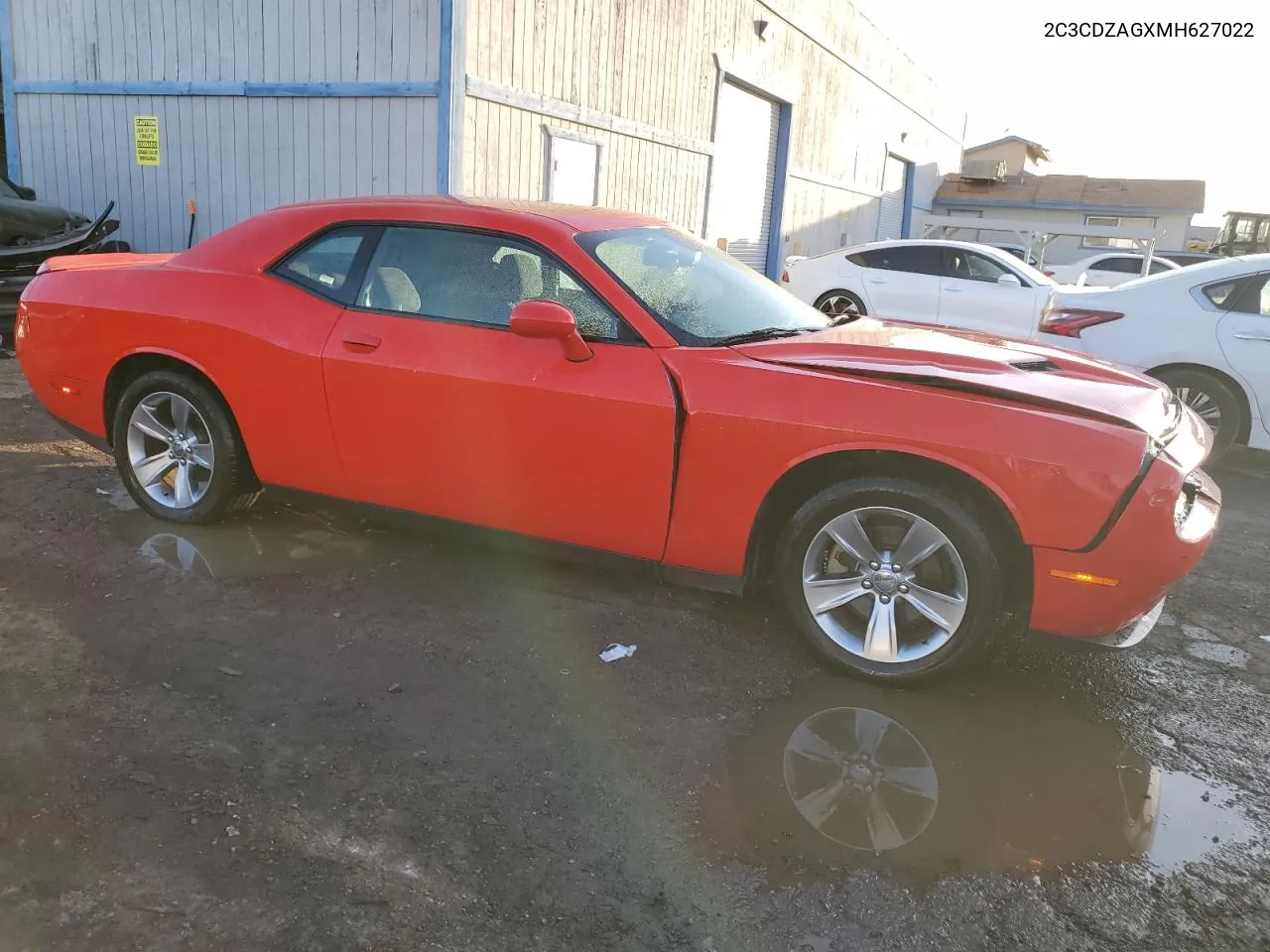 2021 Dodge Challenger Sxt VIN: 2C3CDZAGXMH627022 Lot: 78135594